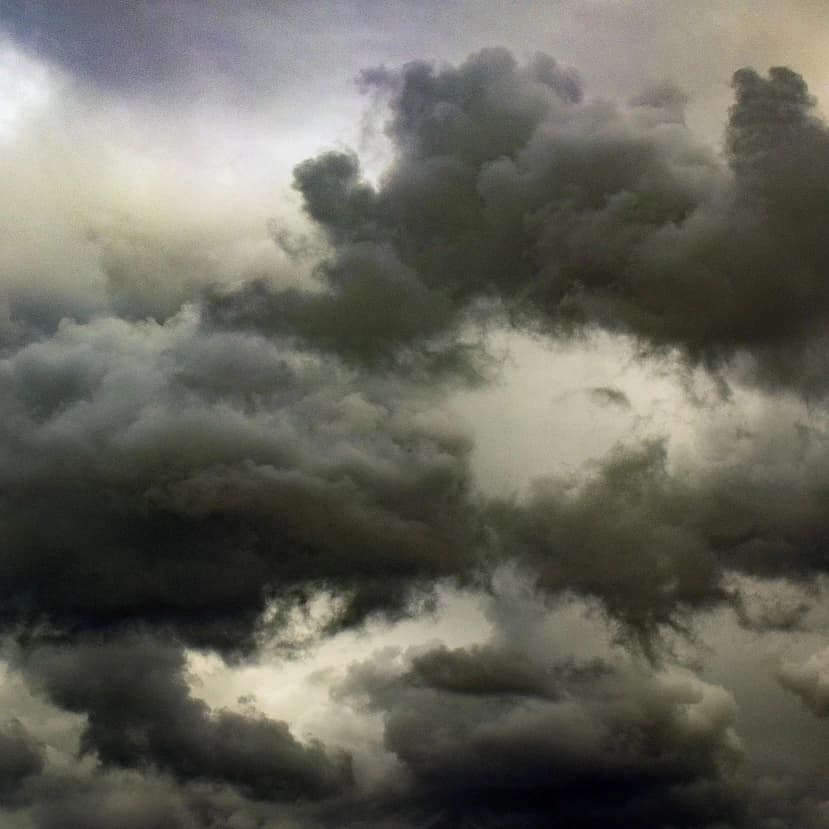 grey cloudy sky